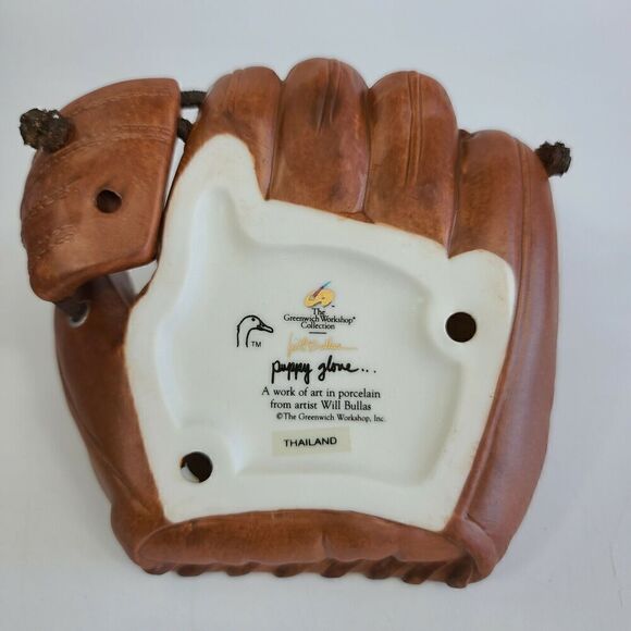 "PUPPY GLOVE" Greenwich Workshop Porcelain - WILL BULLAS - Picture 7 of 9